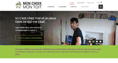Desktop Screenshot of monchoixmontoit.com